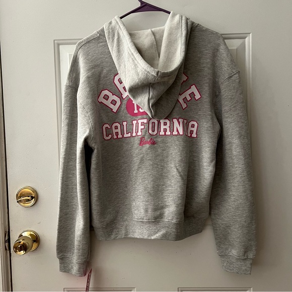 NWT Barbie Grey Zipper Jacket - Picture 2 of 4